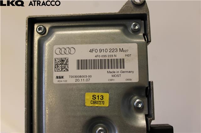 Bilstereo forsterker til Audi A6 2008-2011 (Type III, Fase 2) (C6) (C6) (4F0035223N|)