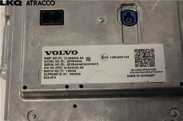 Multimedia display (MCU - Media Controller Unit) til Volvo V90 / V90 CC / S90 2016-->> (36010873|)