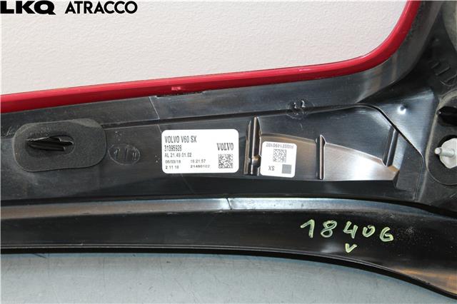 Baklykt venstre til Volvo V60/V60 CC 2013-2018 (Type I, Fase 2)  (31395928|)