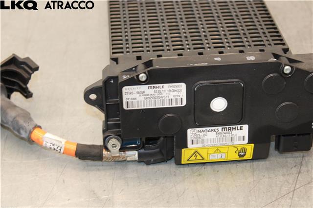 Varmeapparat register til Renault Zoe 2013-2019 (Fase 1) (271435855R|)
