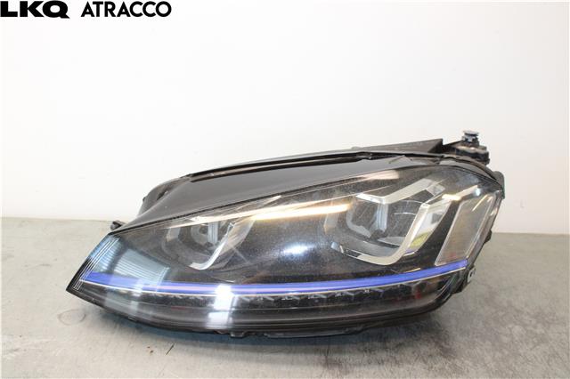 Frontlykt venstre halogen til VW e-Golf, 2014-2017 (Fase 1)  (5GE941773)