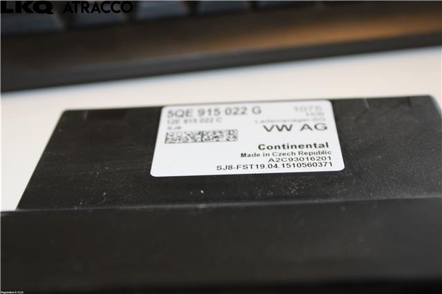 Styreenhet diverse til VW e-Golf 2014-2017 (Fase 1)  (5QE915022G|)