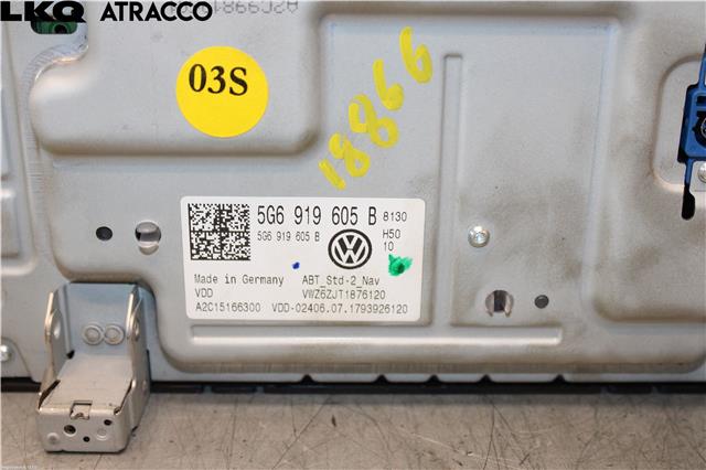 Bilstereo til VW Passat 2015-2019 (Fase 1) (B8) (B8) (5G6919605B|)