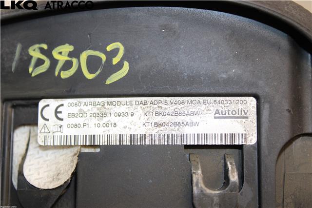 Airbag rattpute til Ford Transit Connect 2018-->> Type II, Fase 2  (1810758|)