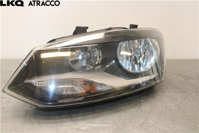 Frontlykt venstre halogen til VW Polo 2014-2017 (Type V, Fase 2) (6R1941007F|)