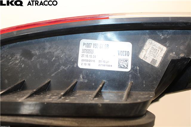 Baklykt venstre til Volvo V50 2007-2012 (Fase 2)  (30763509|)