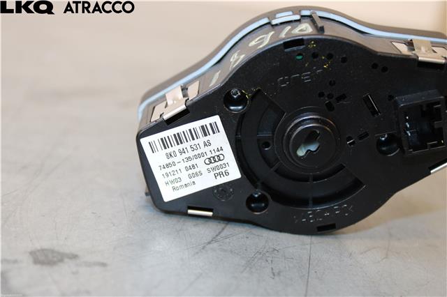 Bryter lys til Audi A5 2007-2016 (Type I)  (8K0941531AS|)