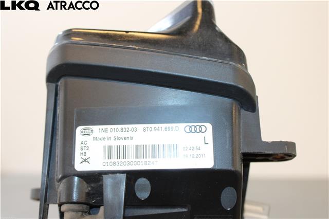 Tåkelykt høyre foran til Audi A5 2007-2016 (Type I) (8T0941699G|)