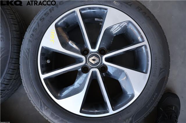 Hjulsett aluminium sommer til Renault Zoe 2013-2019 (Fase 1)