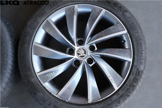 Hjulsett aluminium sommer til Škoda Superb 2008-2015 (Type II)  