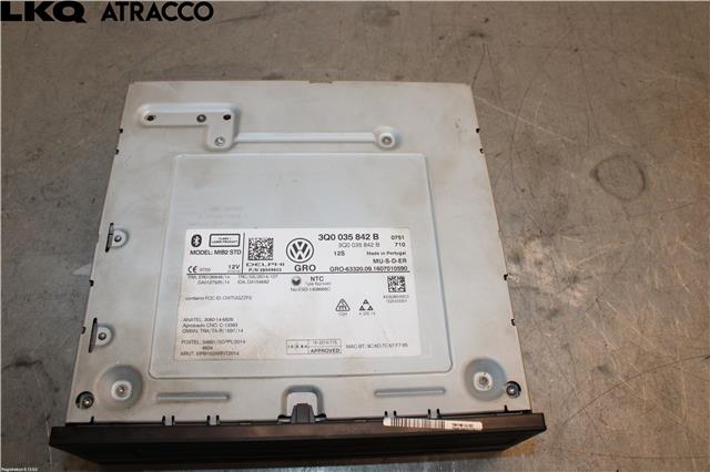 Bilstereo til VW Tiguan 2016-2020 (Type II, Fase 1) (3Q0035842B|)