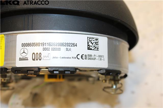 Airbag rattpute til Mercedes Sprinter 2018-->> (907/910) (907/910) (0589P1000970|)