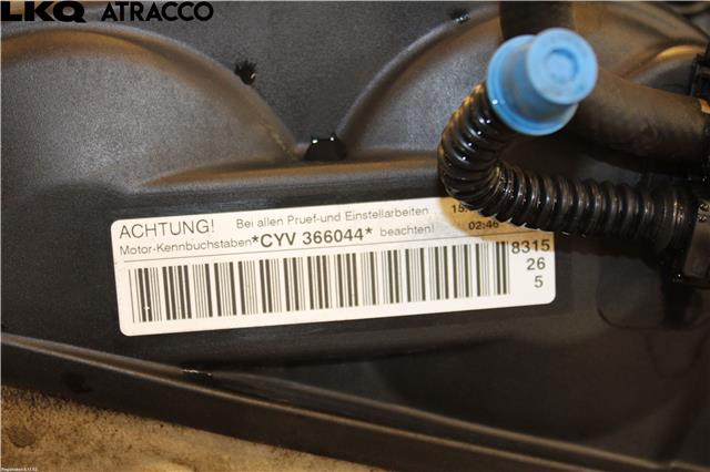 Motor bensin til Audi A3 2016-2020 (Type III, Fase 2) (04E100099A|)