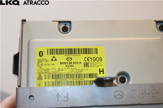 Bilstereo til Mazda 3 2013-2016 (Type III, Fase 1)  (BHS3669C0K|)