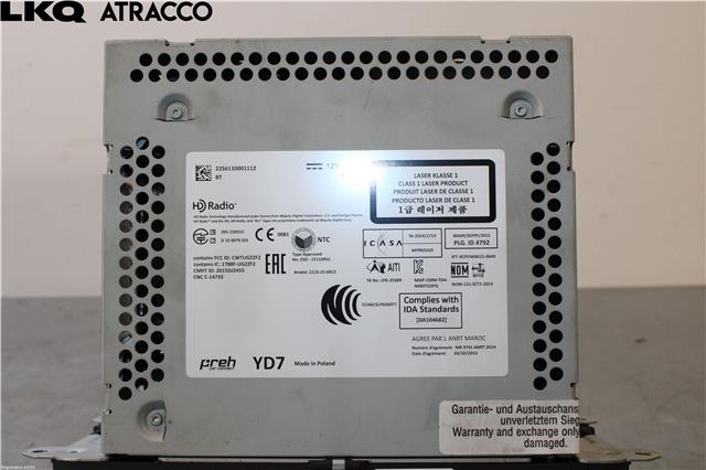 Bilstereo til VW Transporter / Caravelle 2015-2019 (T6) (T6) (5K7035200G|)
