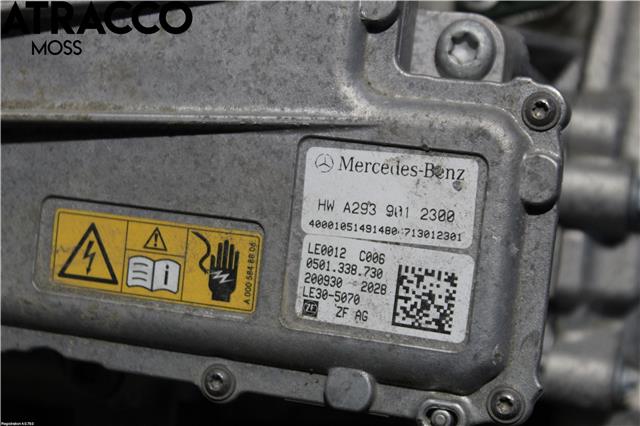 Motor elbil foran til Mercedes EQC 2019-->> (A2933408400|)