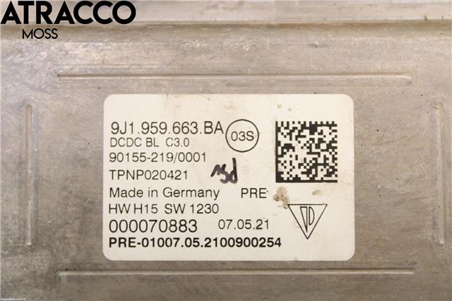 DCDC converter hybrid til Porsche Taycan 2019-->>  (9J1959663BA|)