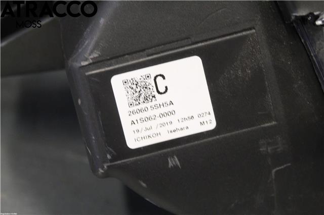 Frontlykt venstre halogen til Nissan Leaf 2018-->> (Type II)  (260605SH5A|)