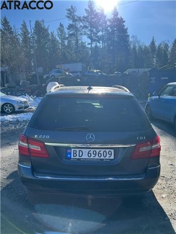 Mercedes E-Klasse 2009-2013 (Fase 1) (W212) (W212), Motorkode: OM651.924, Girkassekode: AUTOMAT