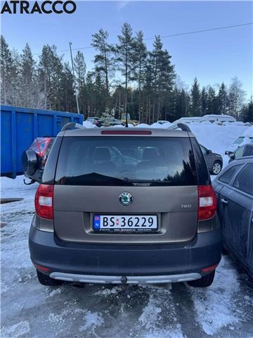 Škoda Yeti 2009-2013 (Fase 1) , Motorkode: CBZB, Girkassekode: Automat