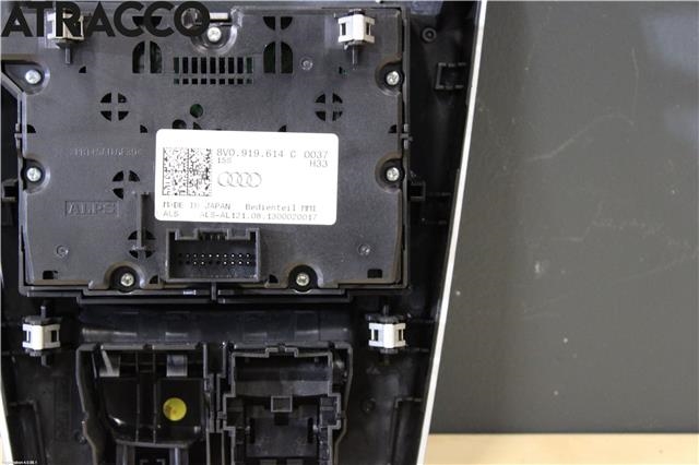 Innredning, Konsoll til Audi A3 2009-2012 (Type II, Fase 2) (8V0919614C|)