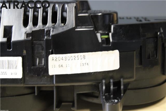 Speedometer til Mercedes C-Klasse 2011-2014 (Fase 2) (W204) (W204) (A2C53435303|)