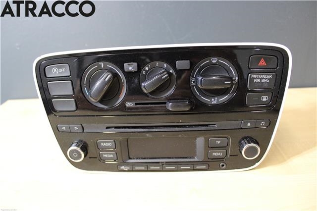 Bilstereo til VW E-Up, 2013-2019  (1S0820045AB)
