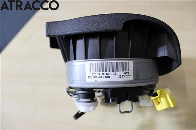 Airbag rattpute til VW Caddy 2010-2015 (Type III, Fase 2)  (2K5880201B|)
