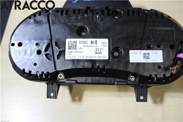 Instrumentpanel til Audi A3 2009-2012 (Type II, Fase 2)  (8V0920860E|)
