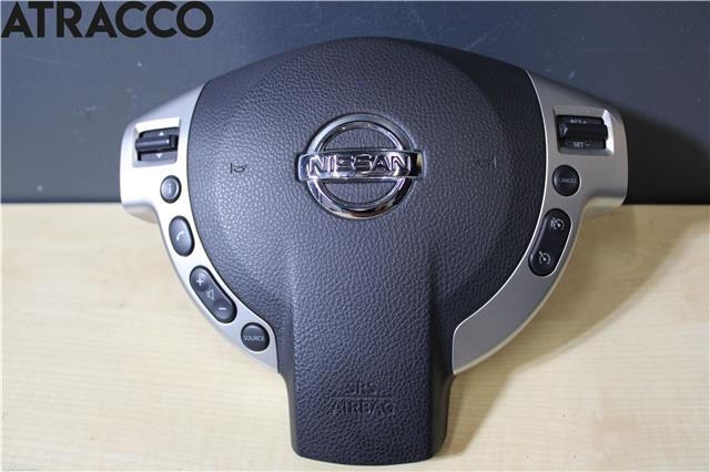 Airbag rattpute til Nissan Qashqai, 2010-2014 (Type I, Fase 2)  (98510BR26D)