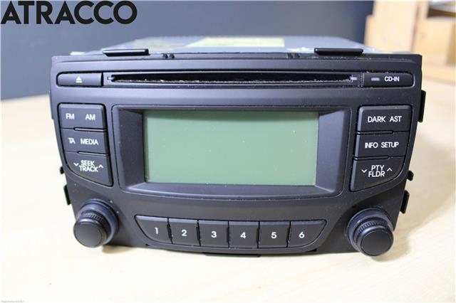 Bilstereo til Hyundai Ix20 2010-2017  (961601K0504X|)