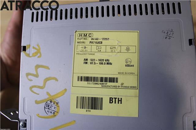 Bilstereo til Hyundai Ix20 2010-2017  (961601K0504X|)