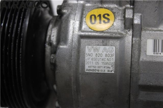 Aircondition kompressor til Škoda Octavia 2009-2013 (Type II, Fase 2) (5N0820803F|)