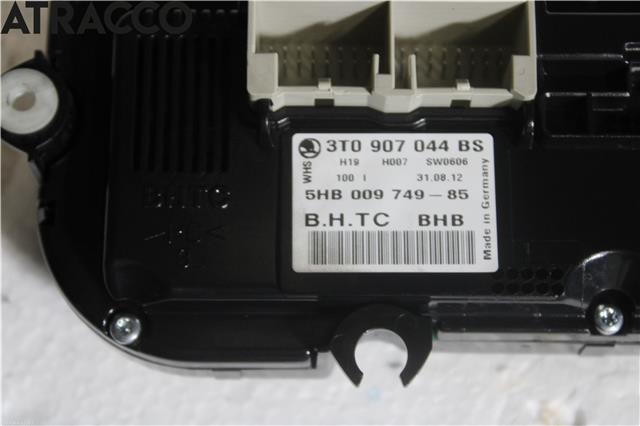 Varmeapparat betjening til Škoda Octavia 2009-2013 (Type II, Fase 2)  (3T0907044BS|)