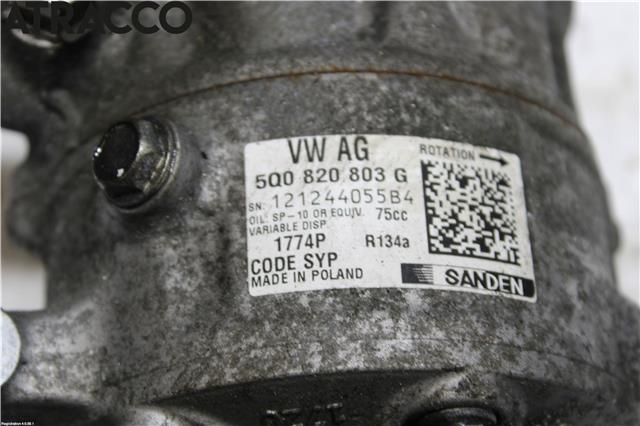 Aircondition kompressor til VW Polo 2014-2017 (Type V, Fase 2)  (5Q0820803G|)