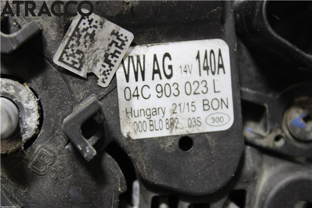 Dynamo til VW Polo 2014-2017 (Type V, Fase 2)  (04C903023L|)
