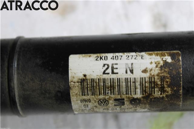 Drivaksel høyre foran til VW Caddy 2010-2015 (Type III, Fase 2)  (2K0407272E|)