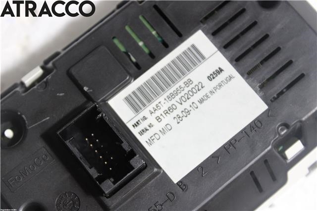 Instrument kjørecomputer til Ford Fiesta 2008-2012 (Type VI, Fase 1)  (1940788|)