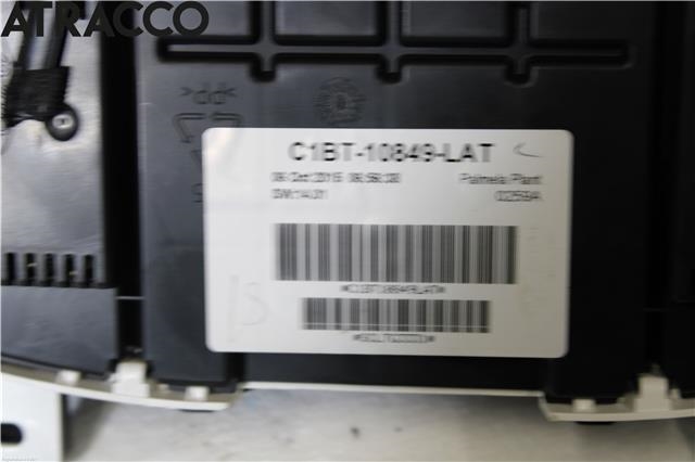Speedometer til Ford Fiesta 2013-2017 (Type VI, Fase 2)  (C1BT10849|)