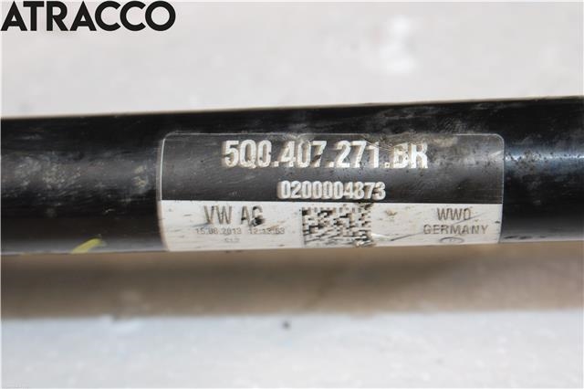 Drivaksel venstre foran til Audi A3 2009-2012 (Type II, Fase 2)  (5Q0407271BR|)