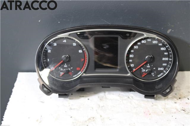 Speedometer til Audi A1, 2010-2014 (Type I, Fase 1) (8X0920930M)