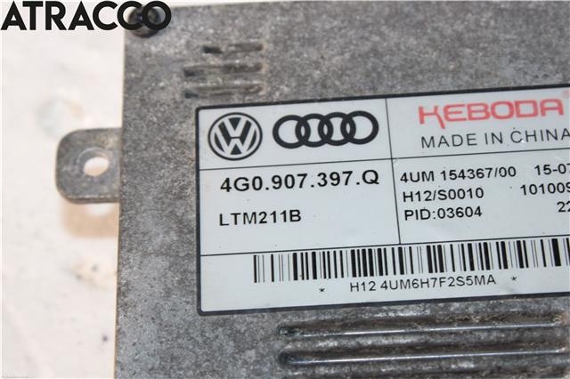 Styreenhet xenon/ballast til Škoda Superb 2015-->> (Type III)  (4G0907397Q|)