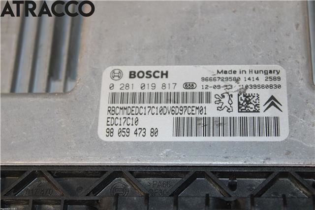 Styreenhet motor til Peugeot 208 2012-2019 (Type I)  (9805947380|)