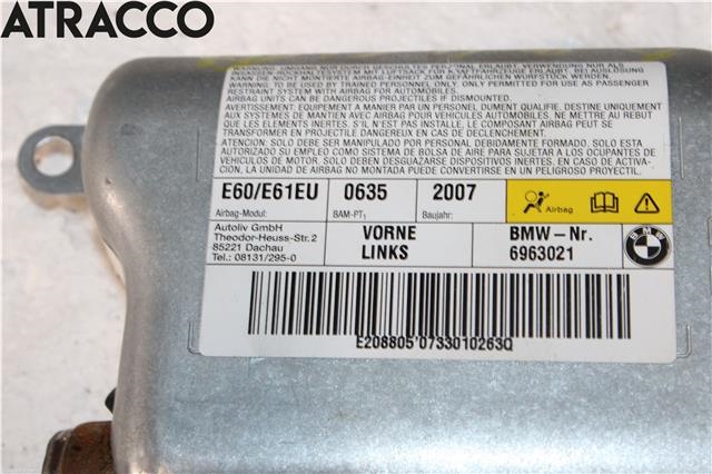 Airbag sidepute venstre til BMW 5-Serie 2003-2010 (E60/E61) (E60/E61) (72126963021|)