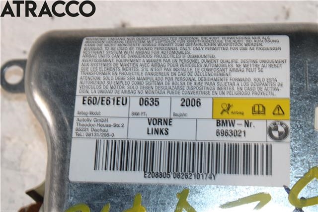 Airbag sidepute venstre til BMW 5-Serie 2003-2010 (E60/E61) (E60/E61) (72126963021|)