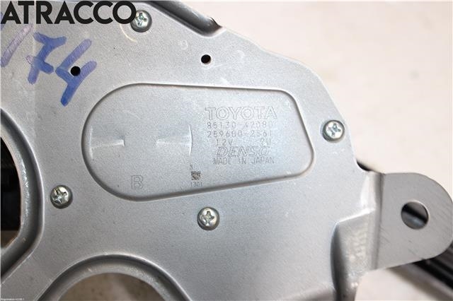 Viskermotor bakrute til Toyota RAV4 2016-2019 (Type IV, Fase 2) (8513042080|)