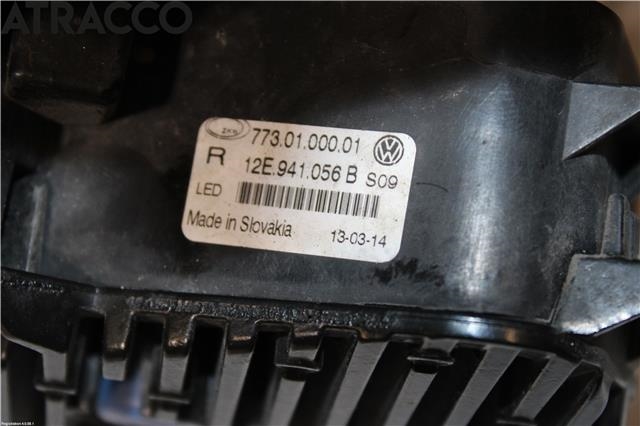 Tåkelykt høyre foran til VW Up 2012-2019  (12E941056B|)