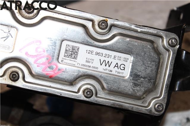 Motorvarmer elektrisk til VW E-Up 2013-2019  (12E819013D|)