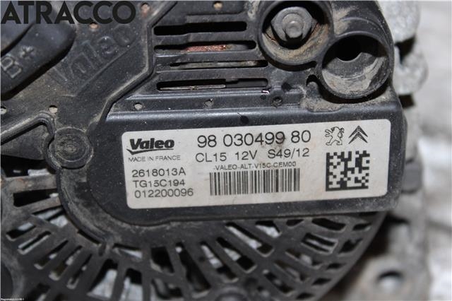 Dynamo til Citroën C4, Aircross 2012-2017 (9803049980|)