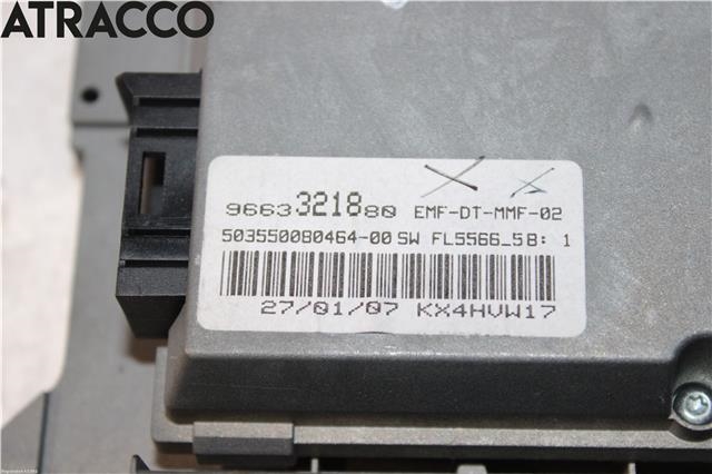 Instrument kjørecomputer til Peugeot 307 2005-2008 (Fase 2)  (6563YN|)